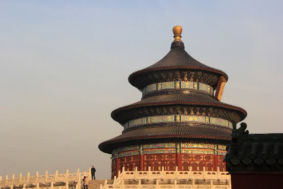 Temple of Heaven, visited on the Beijing historical stories option